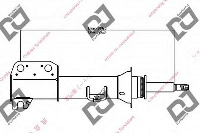 DJ PARTS ds1414gs -  Амортизатор